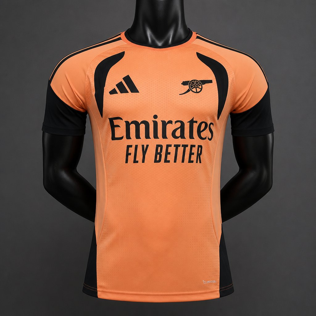 Player Version 26/27  Arsenal FC Home Orange Jersey