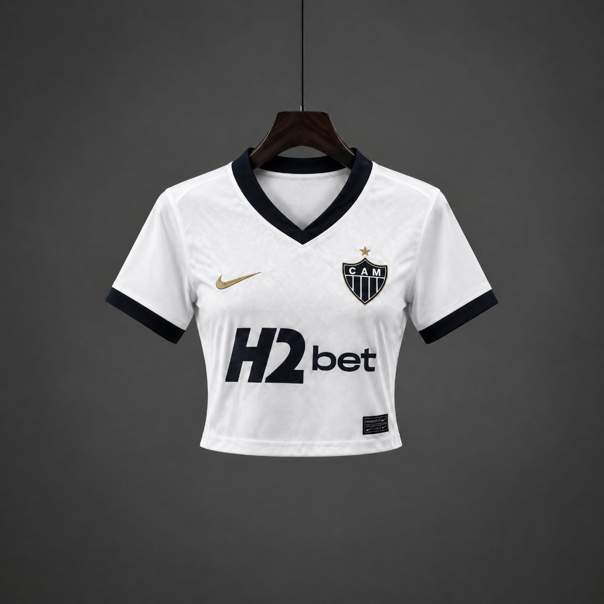 26/27 Women Atletico Mineiro Away White Crop Jersey