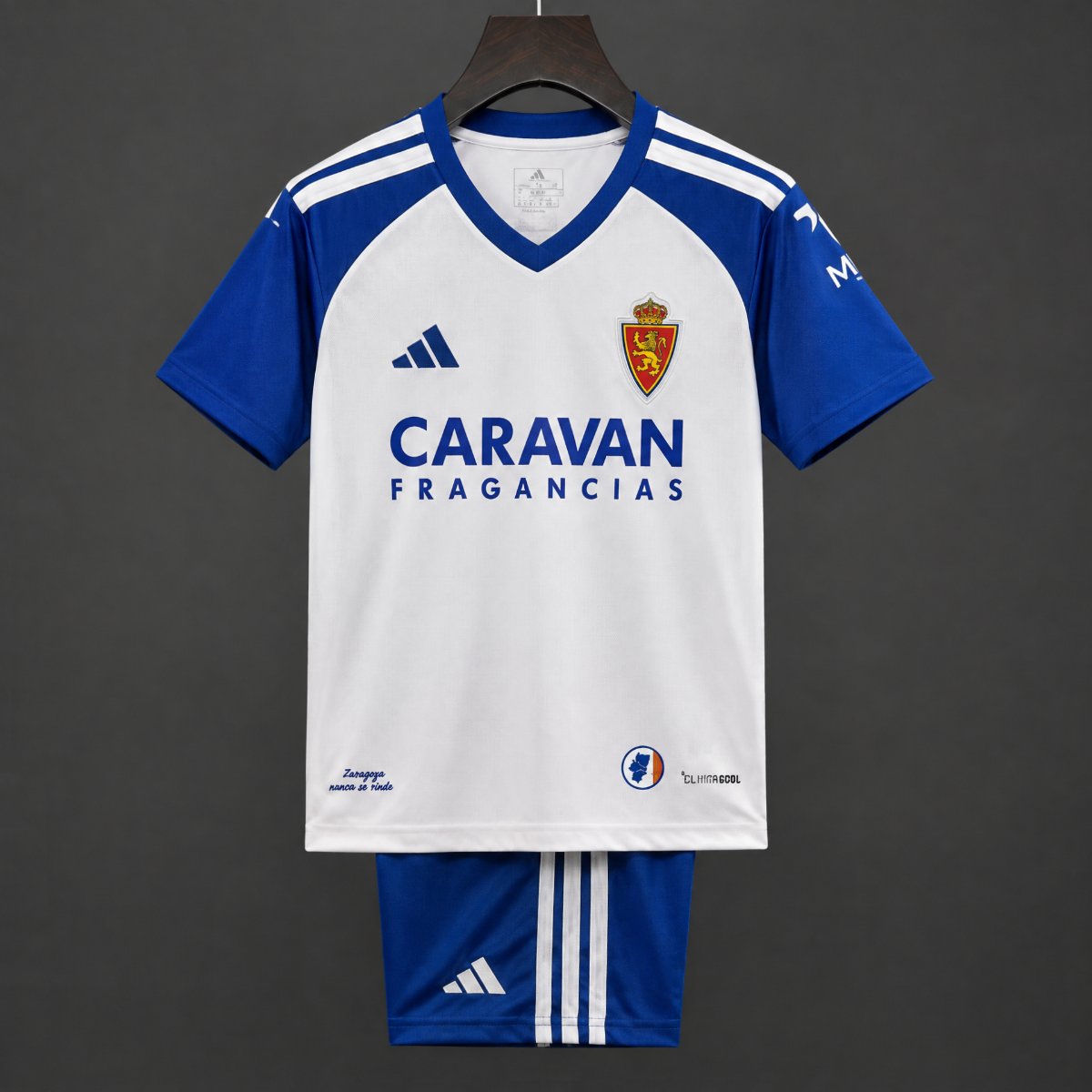 26/27 Kids Real Zaragoza Home White Jersey