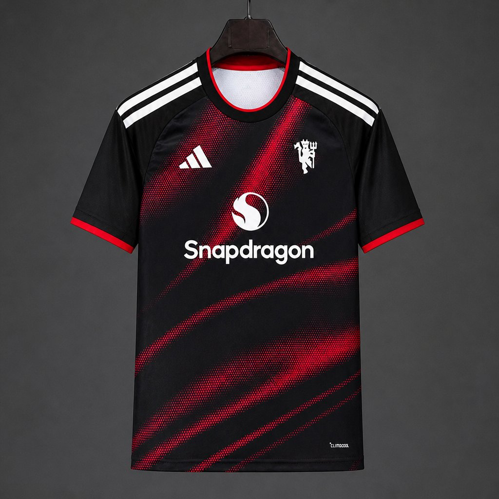 27/28 Manchester United Third  Maroon Jersey